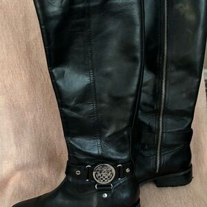 Vince Camuto Black Boots - Farrow